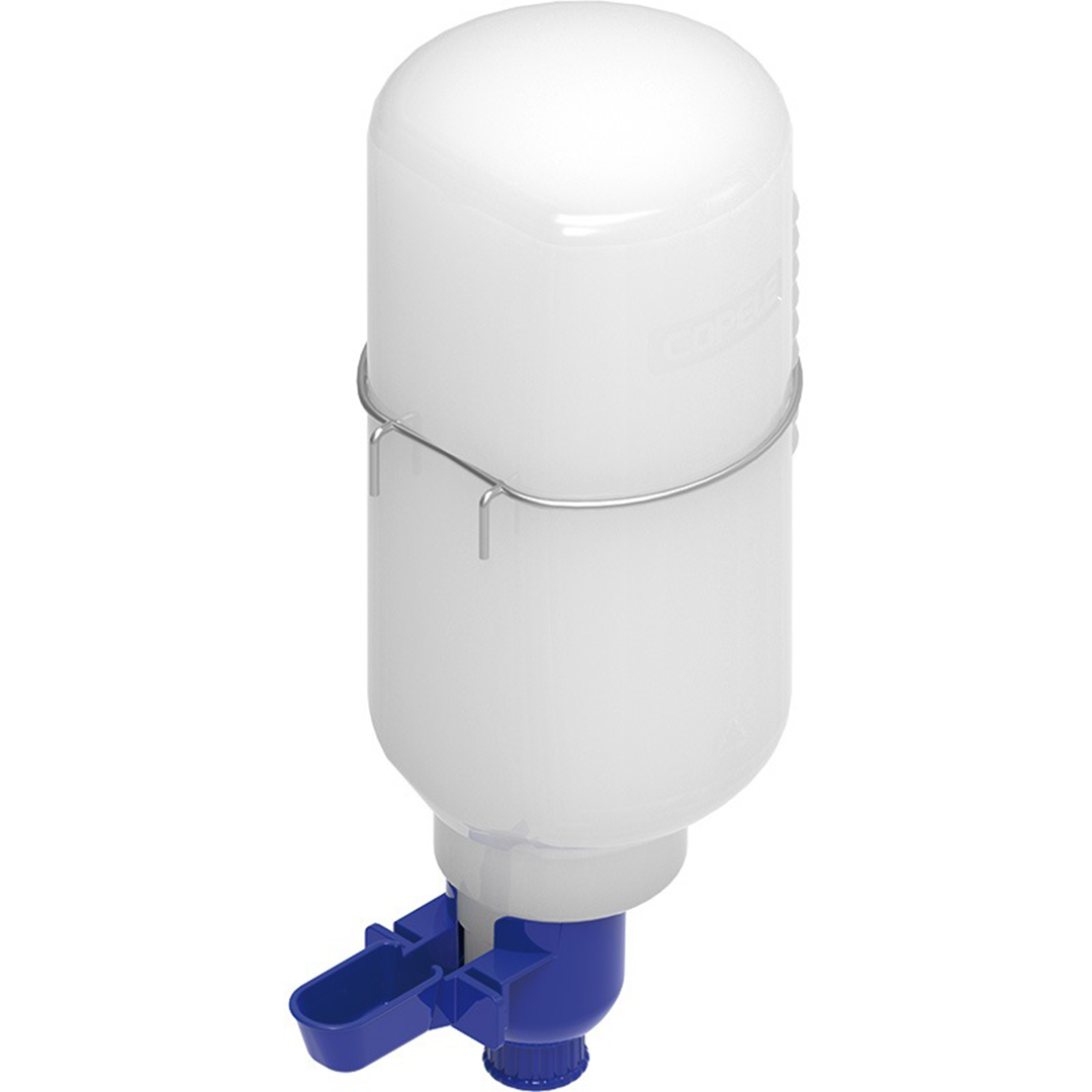 BEBEDERO AVES MINI C/BOTELLA 2L