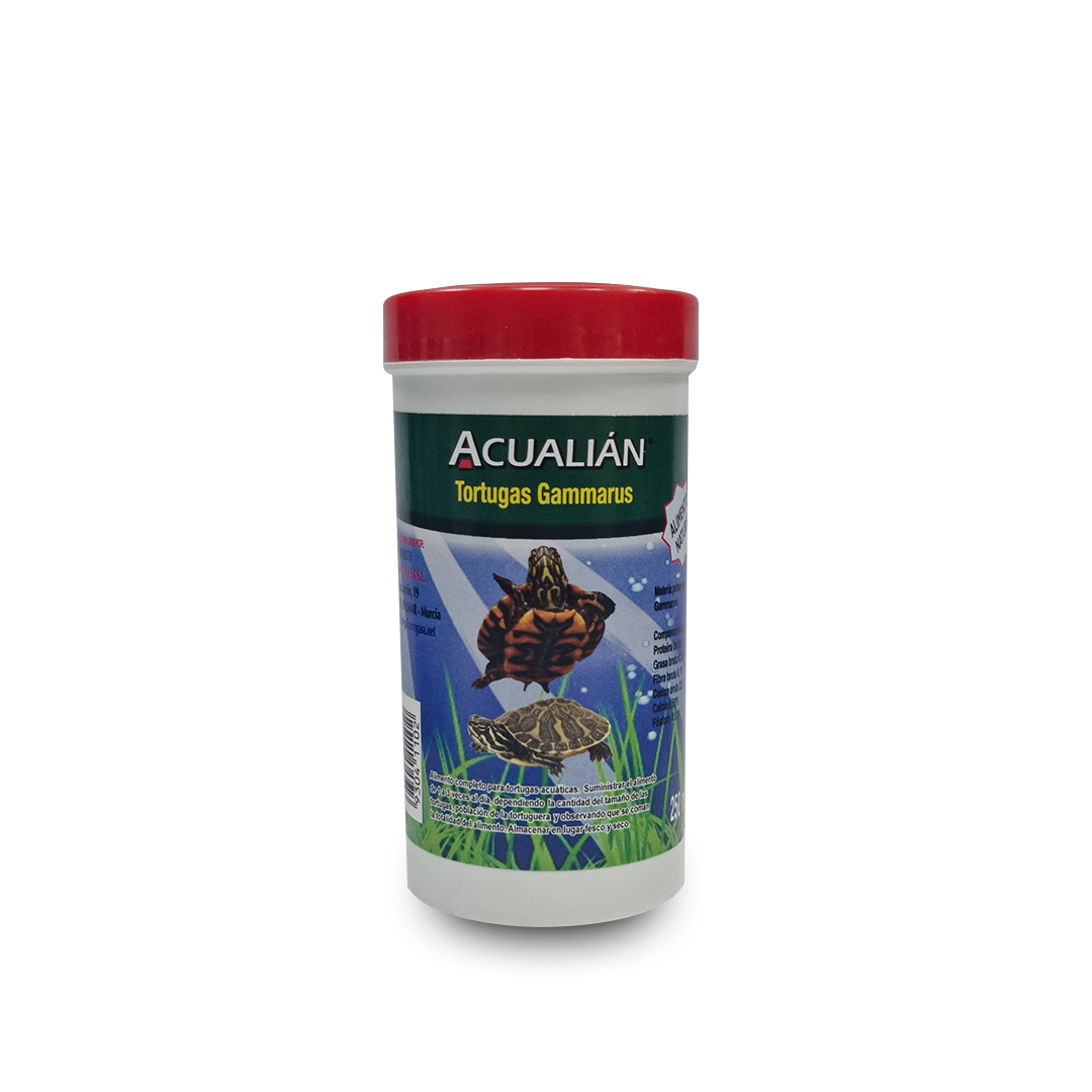 Acualian tortugas gammarus 250ml, gambas para tortugas acuaticas