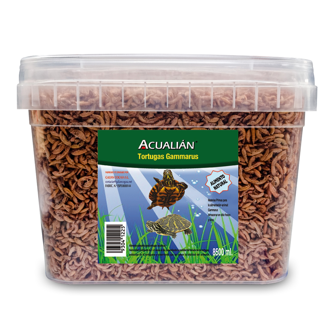 Acualian Gammarus 7500ml, gambas para tortugas