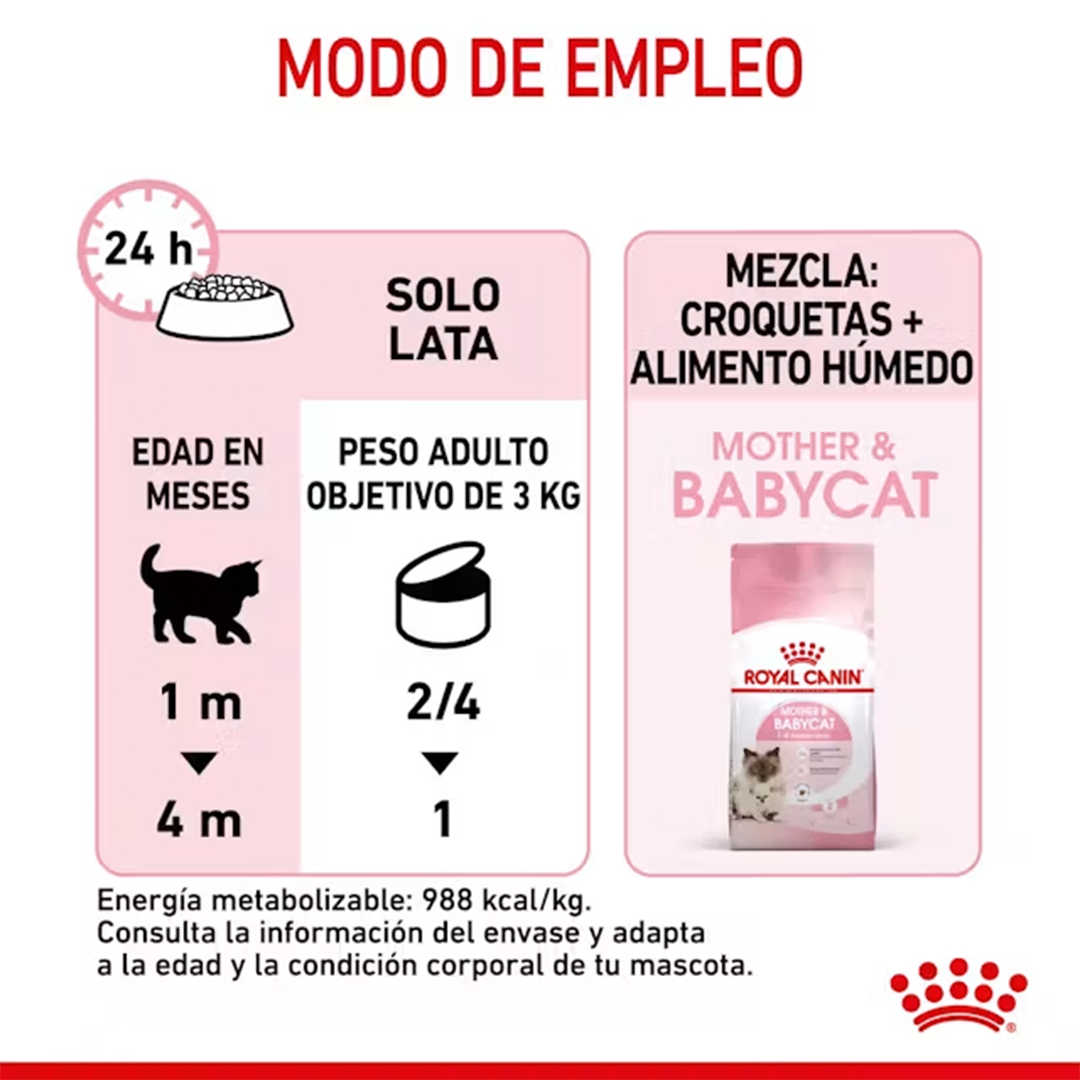 ROYAL CANIN LATA MOTHER&BABY CAT 195GR - Imagen 4