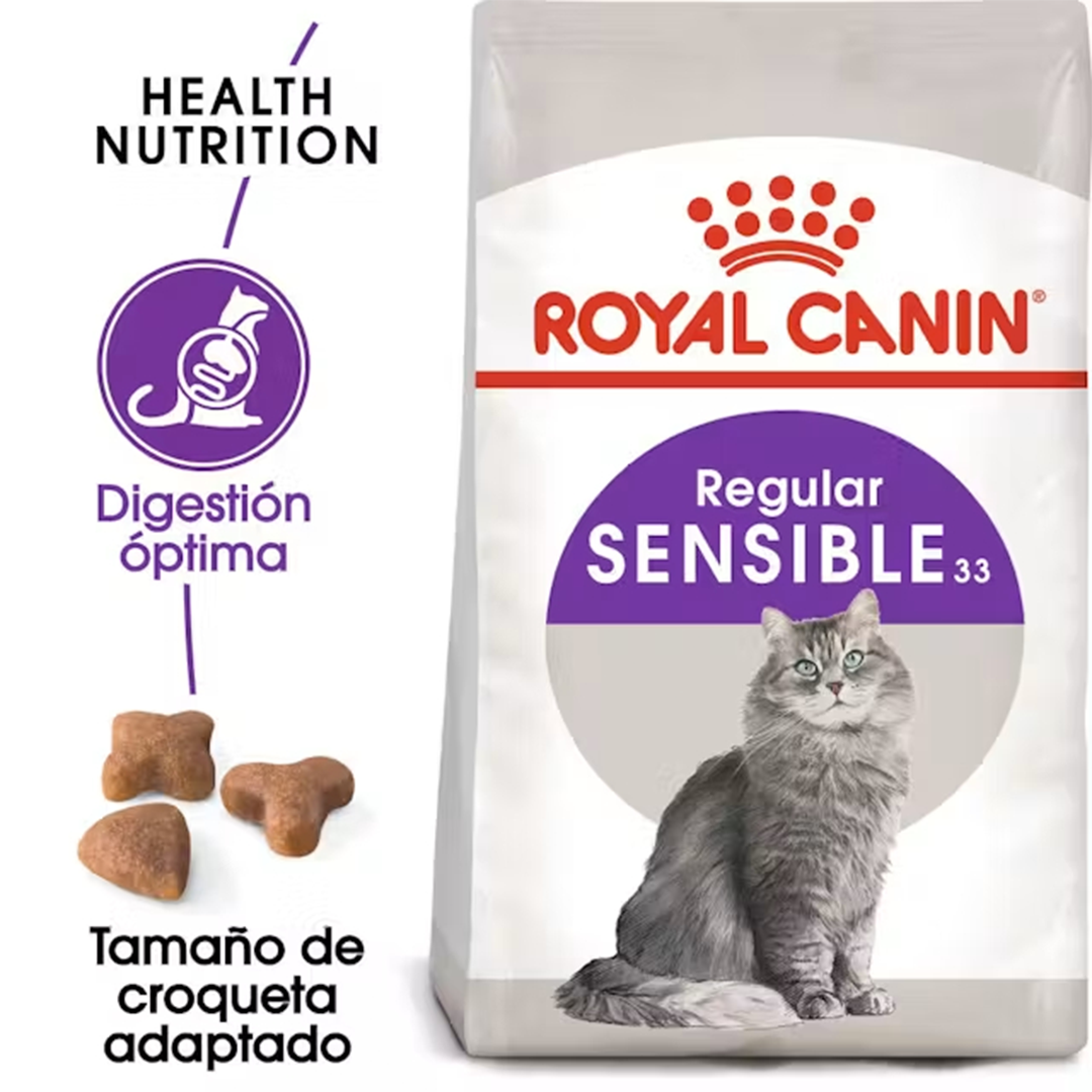 ROYAL CANIN SENSIBLE 33 CAT 2KG - Imagen 2