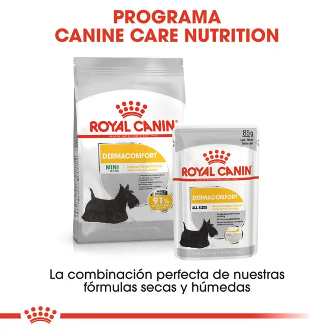 ROYAL CANIN MINI DERMACONFORT 3KG - Imagen 5
