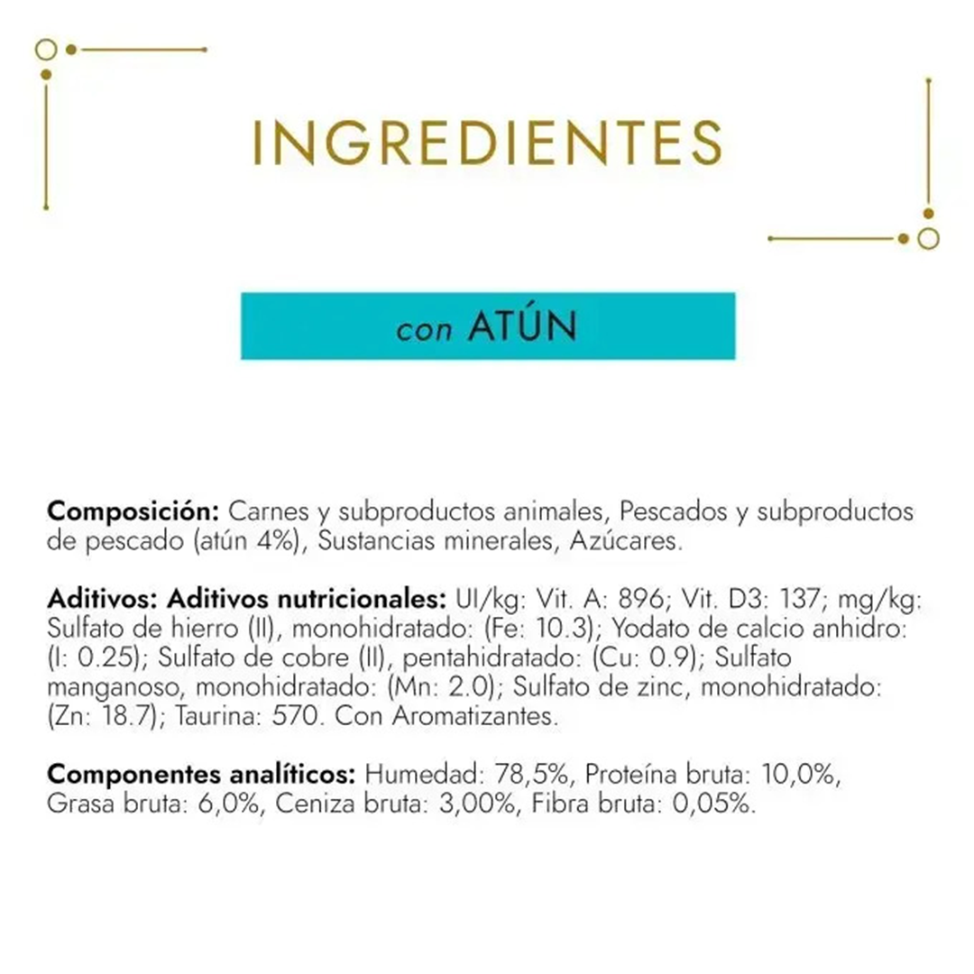 FRISKIES GATOS GOLD FONDANT ATUN 85 GR - Imagen 3