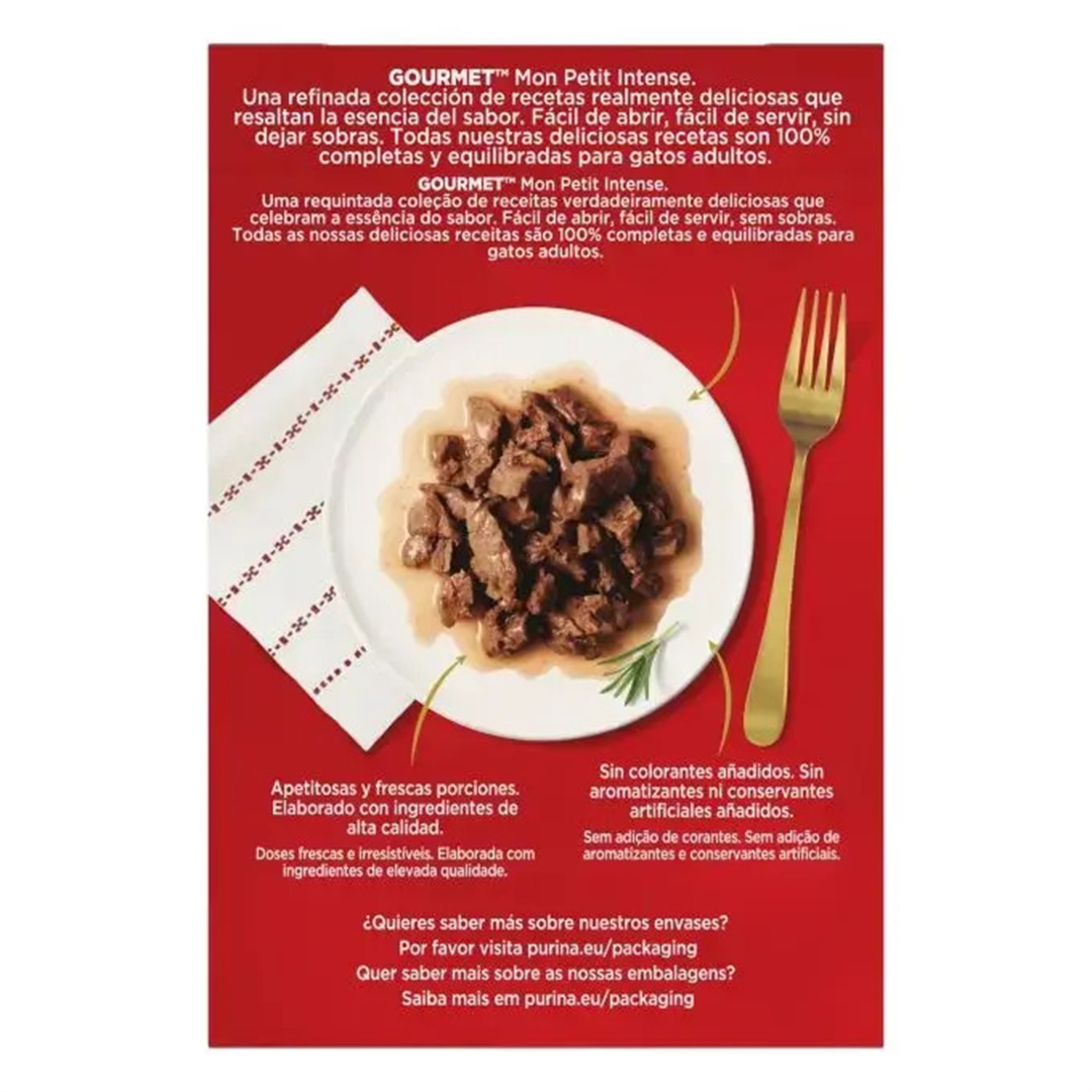 PURINA MON PETIT BUEY&TERN&CORDERO 300GR - Imagen 2