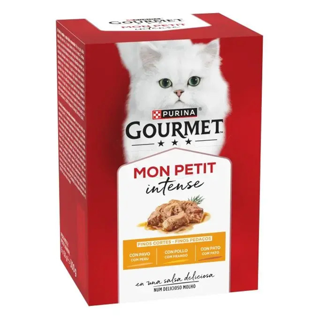 PURINA MON PETIT PATO&POLLO&PAVO 300GR - Imagen 2