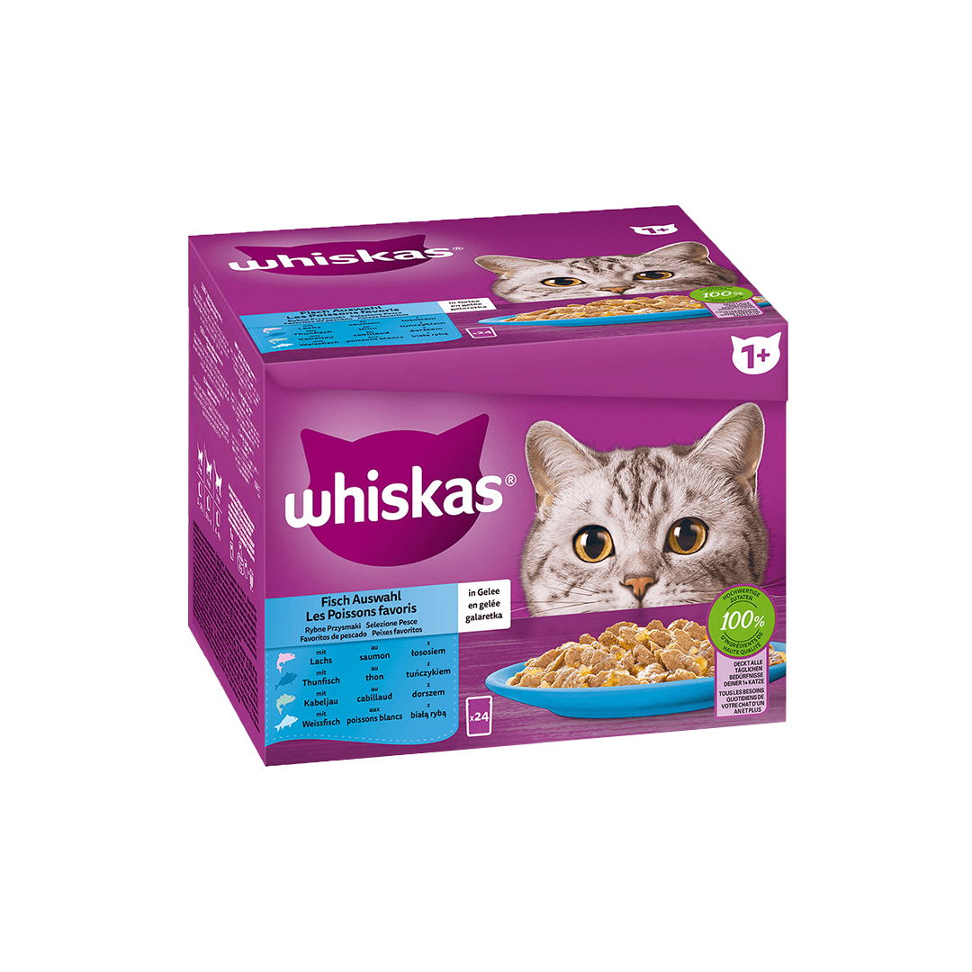 WHISKAS CORE 4*12*85 MULTIPACK PESCADO