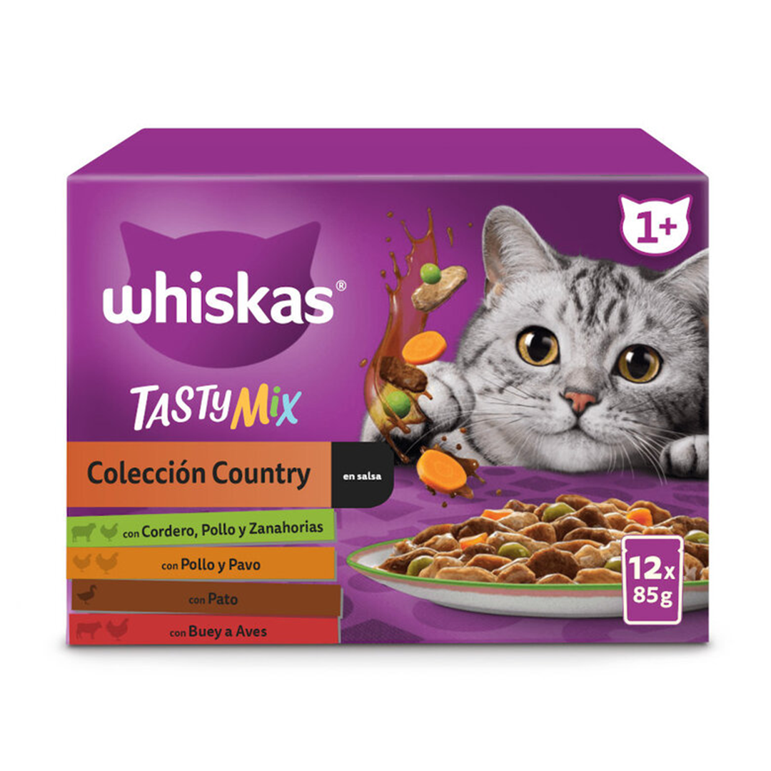 WHISKAS TASTY MIX COUNTRY COLLECT13*4*85
