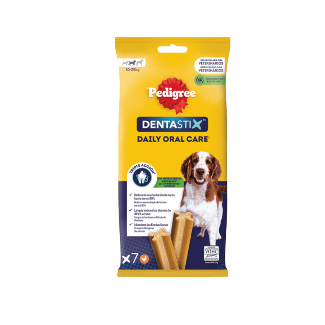 PEDIGREE DENTASTIX RAZA MEDIANA 180 GR