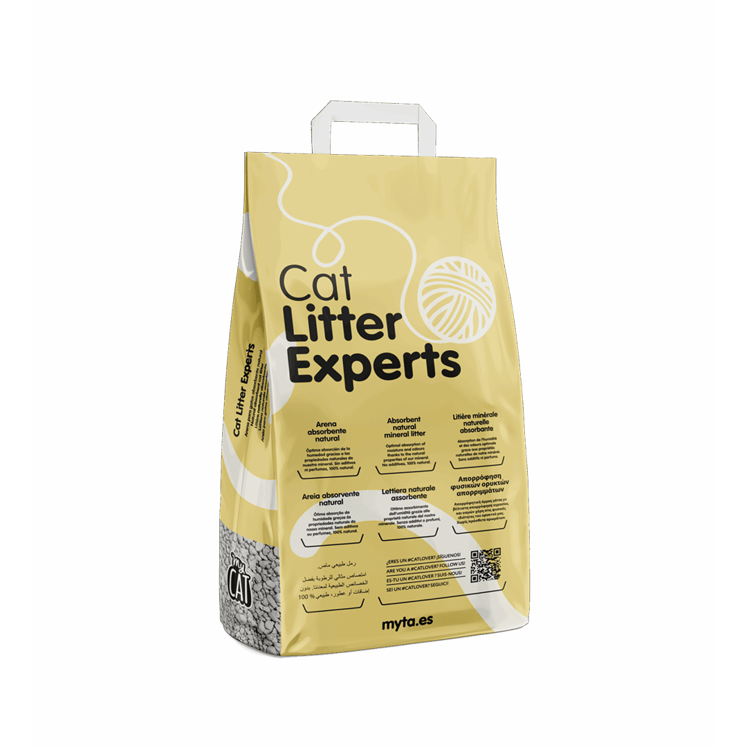 LECHO DE GATOS MY-CAT Y TAY CAT 5KG - Imagen 2