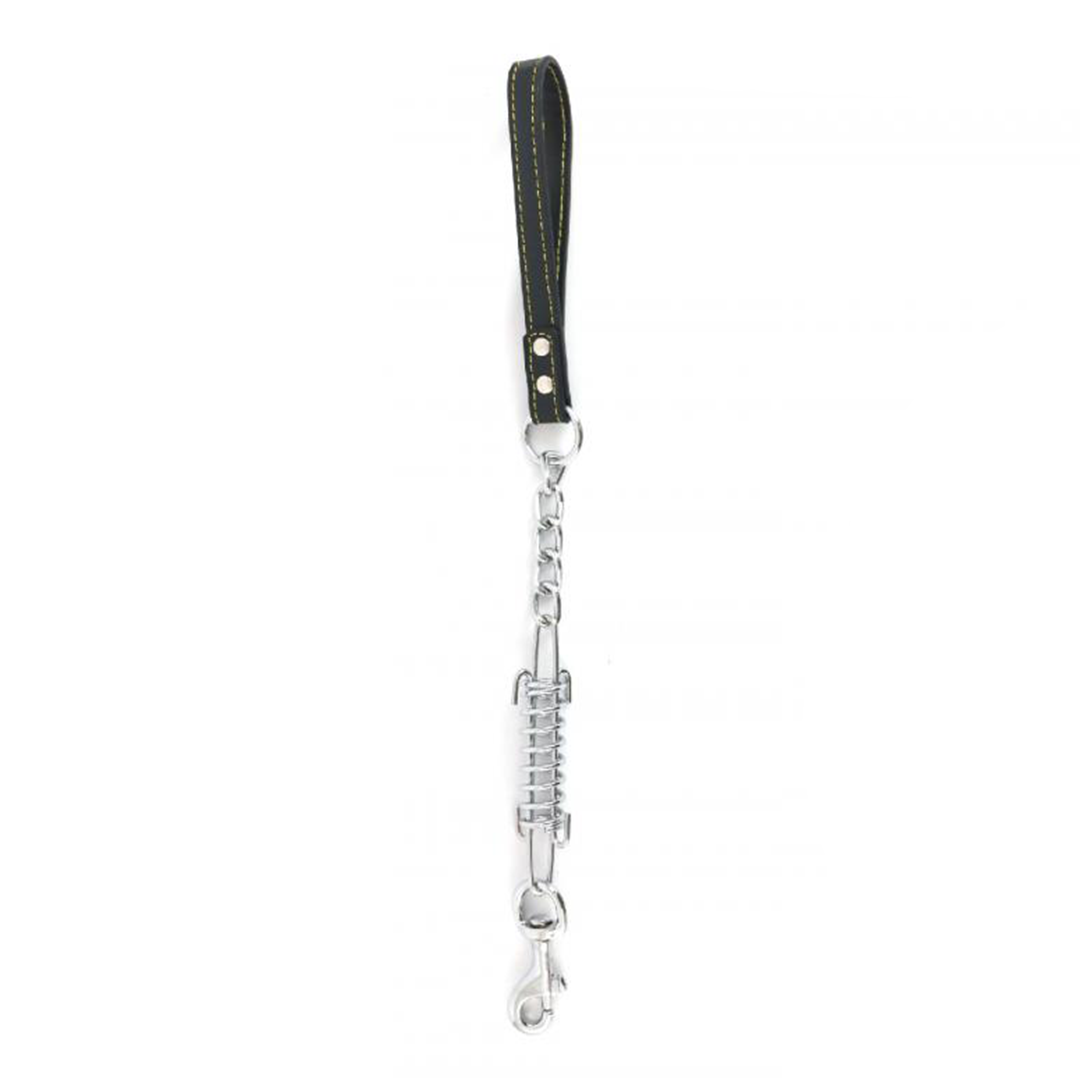 RAMAL CUERO CON MUELLE ANTIAHOGO 4*50 CM