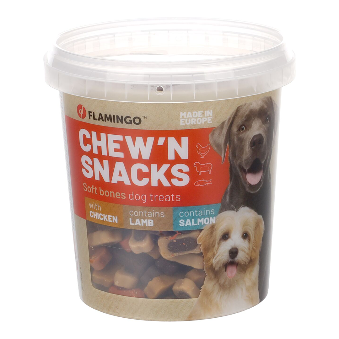 CHEW´N SNACK BONES MIX 500 GR