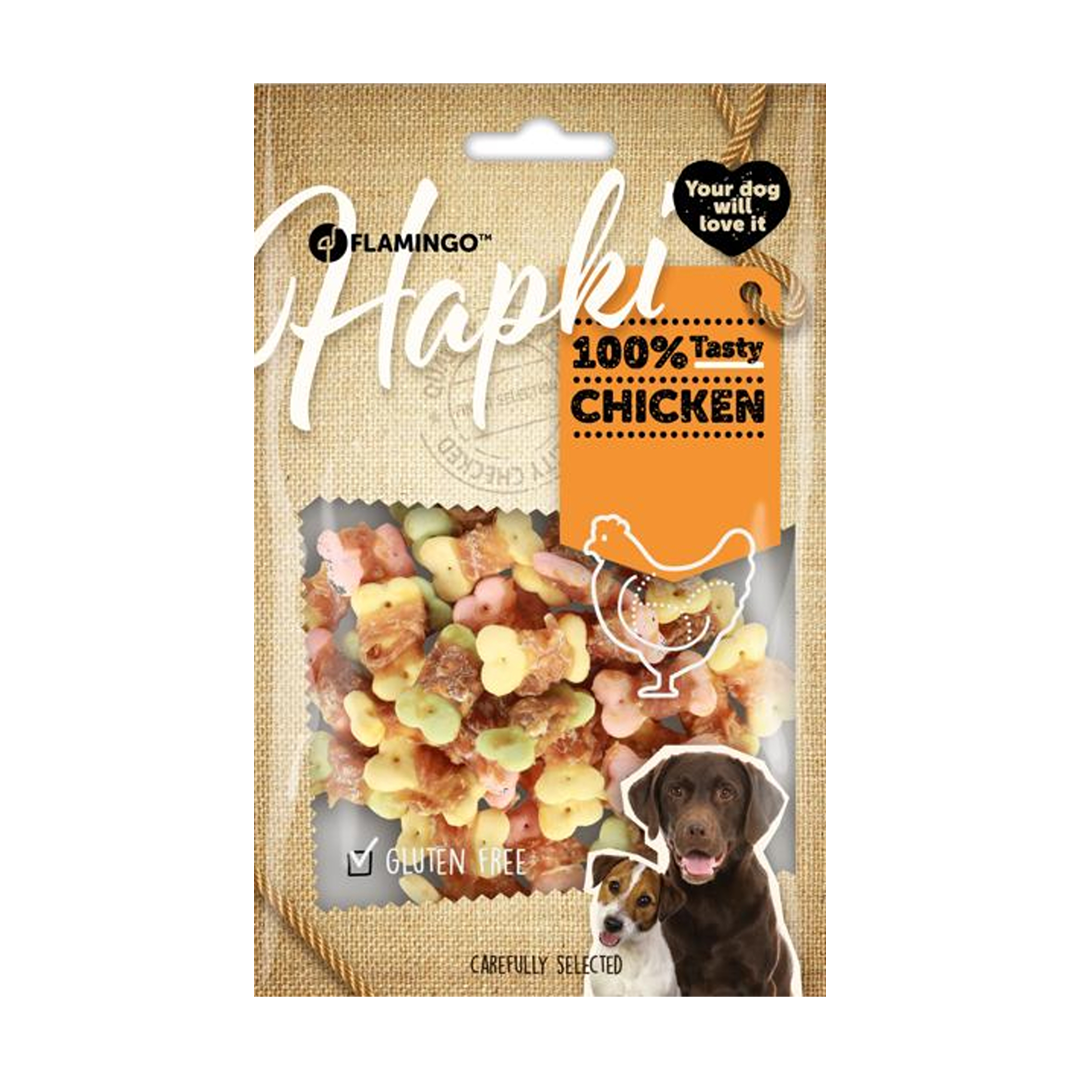 GOLOSINA HAPKI GALLETA POLLO 85 GR