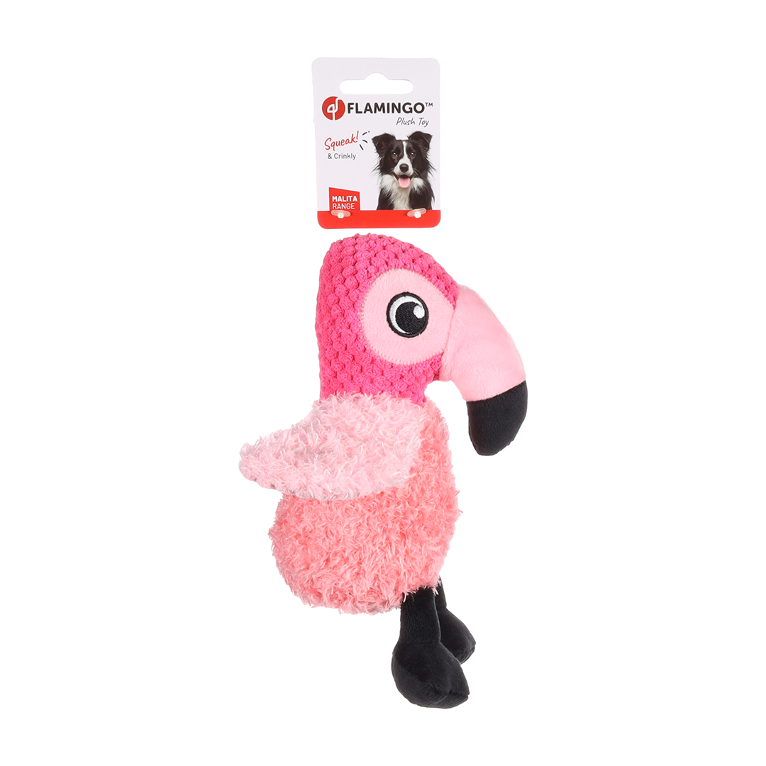 FLAMINGO ROSA PELUCHE 22CM - Imagen 2