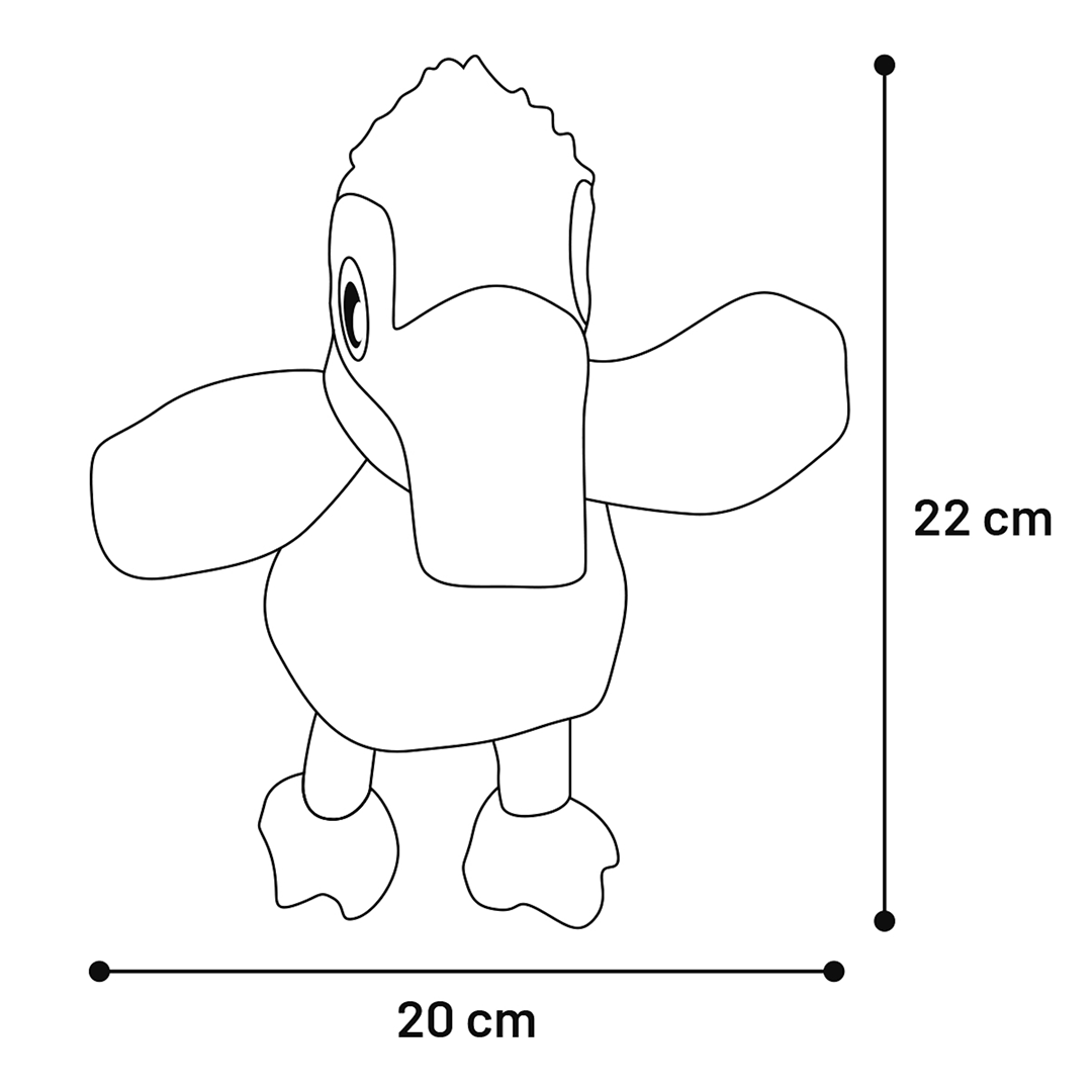FLAMINGO ROSA PELUCHE 22CM - Imagen 3