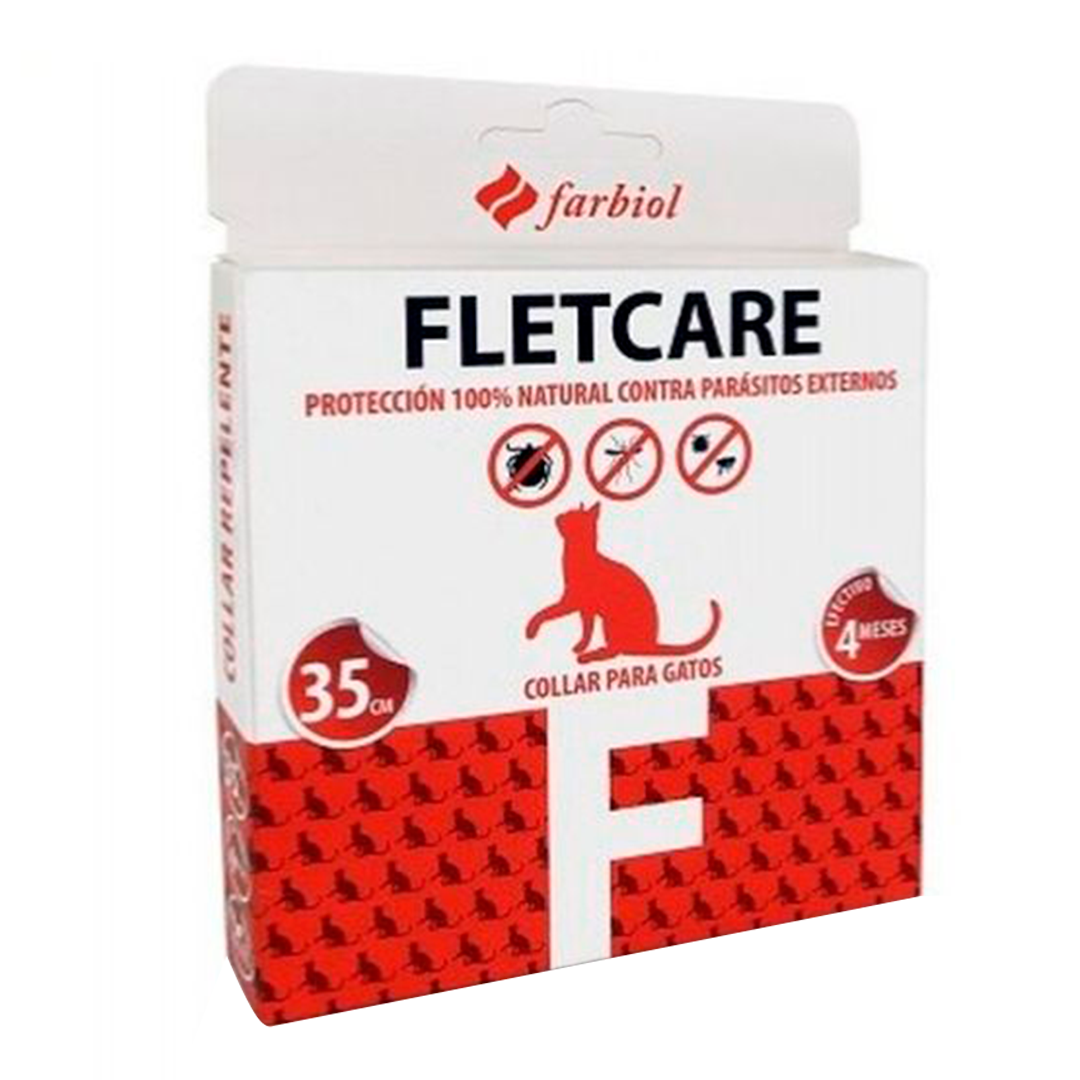 COLLAR ANTIPARASITARIO FLETCARE GATO 35