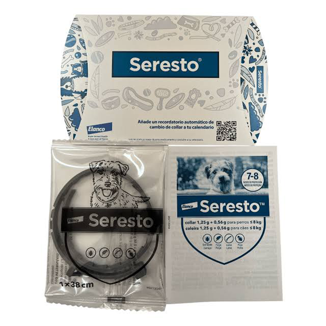 COLLAR SERESTO CLINICO PERROS - 8 KG