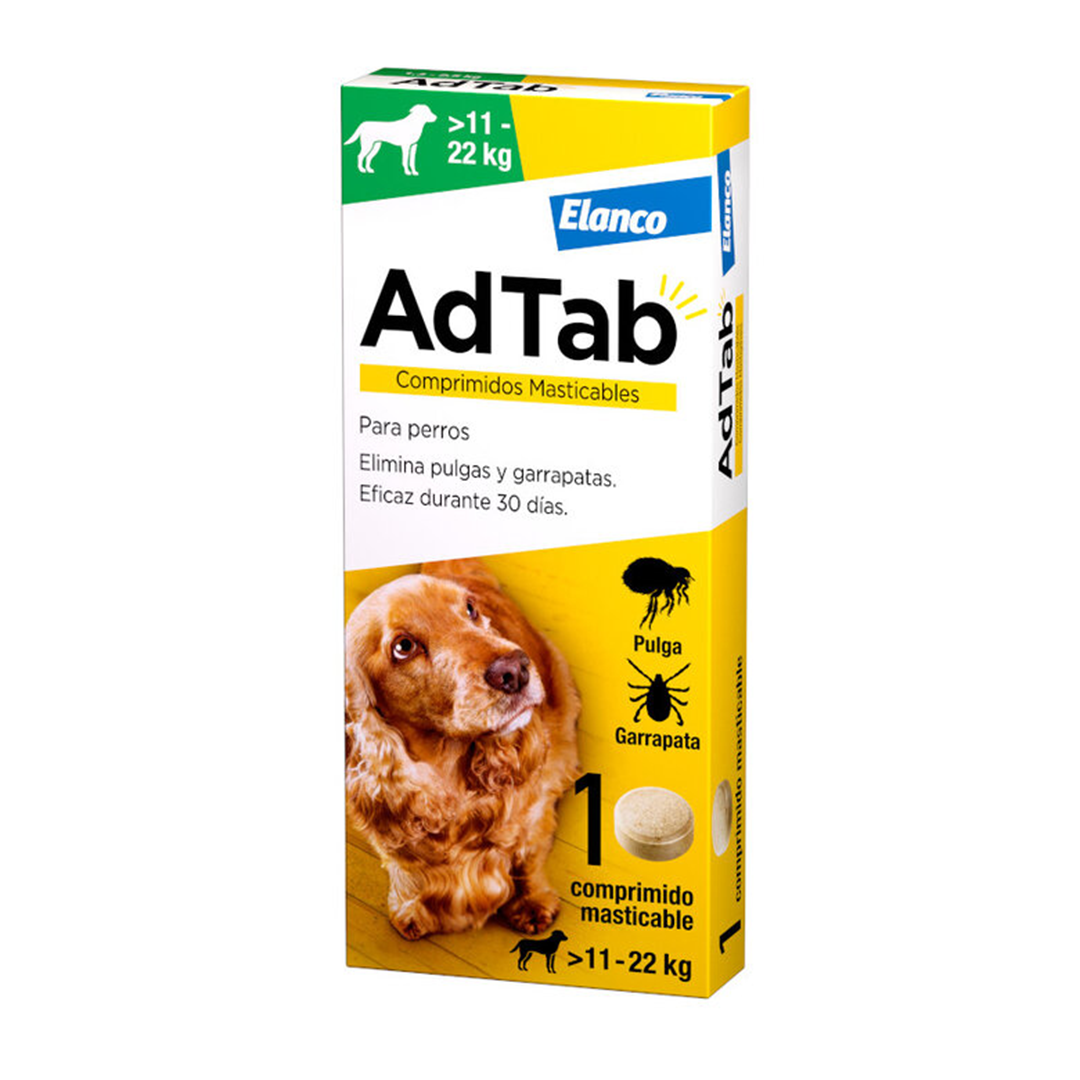 ADTAB 11-22 KG  1COMPRIMIDO PERROS 450MG