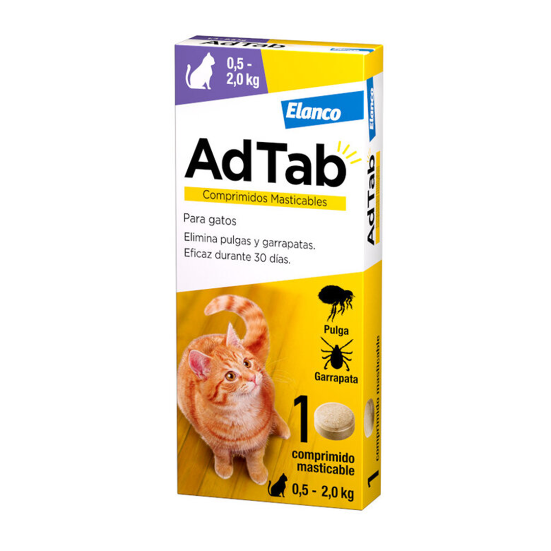ADTAB 0,5 -2 KG 1 COMPRIMIDO GATOS 12 MG