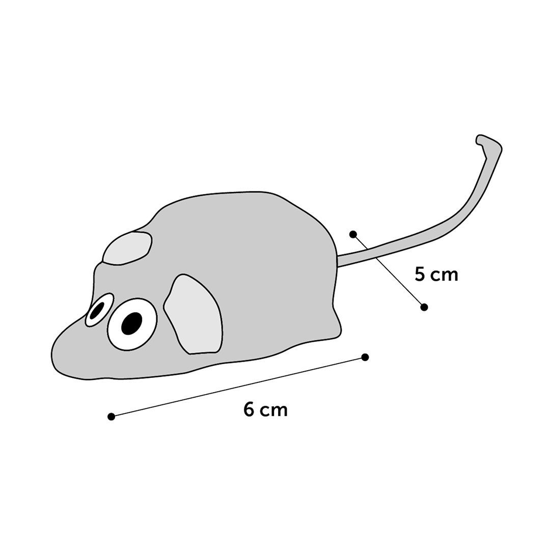 RATON RIZO 14CM - Imagen 6